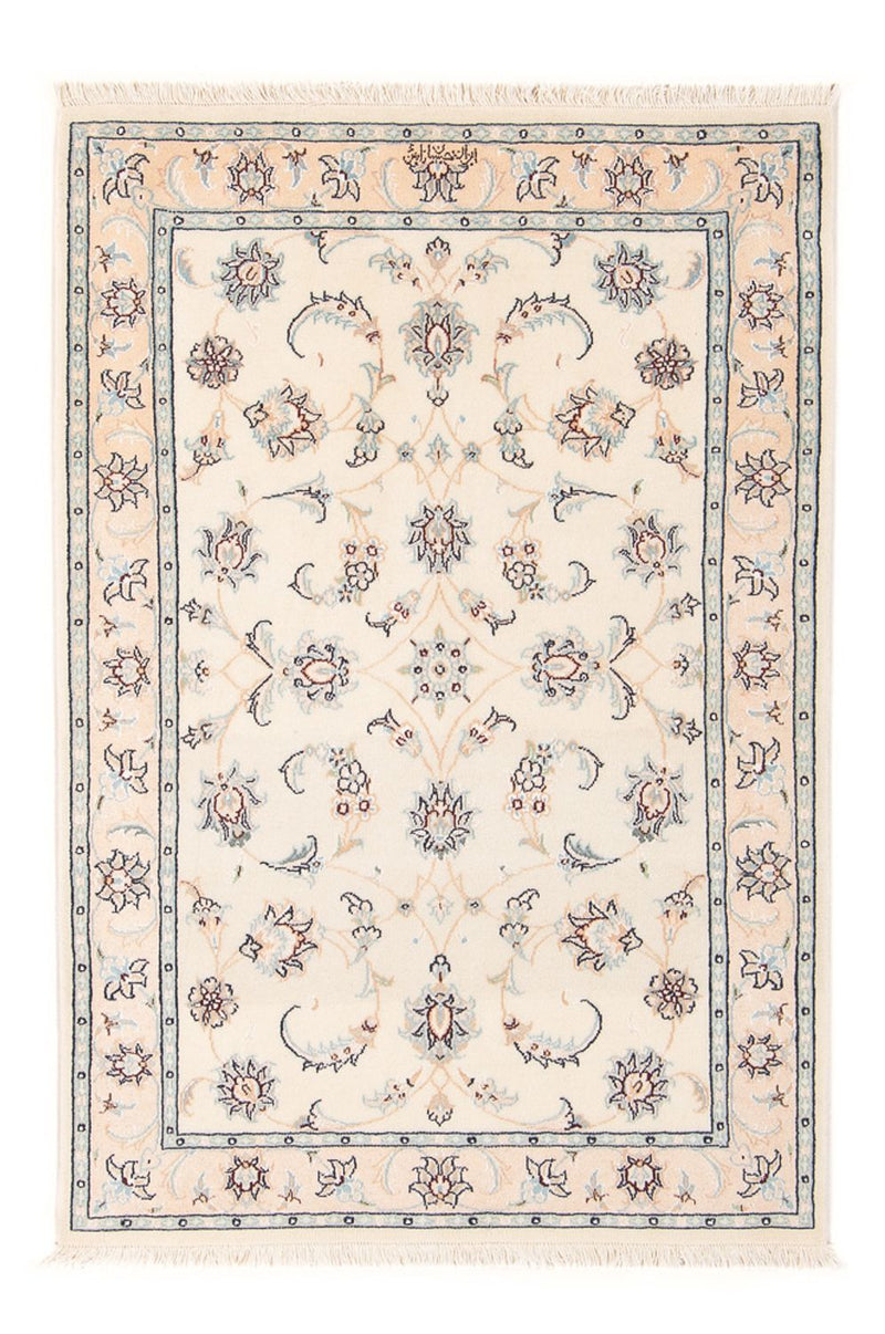 Perserteppich - Nain - Premium - 126 x 80 cm - creme