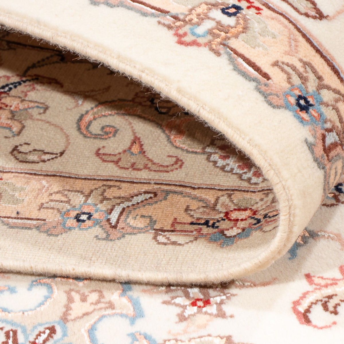 Perserteppich - Täbriz - Royal - 200 x 151 cm - creme