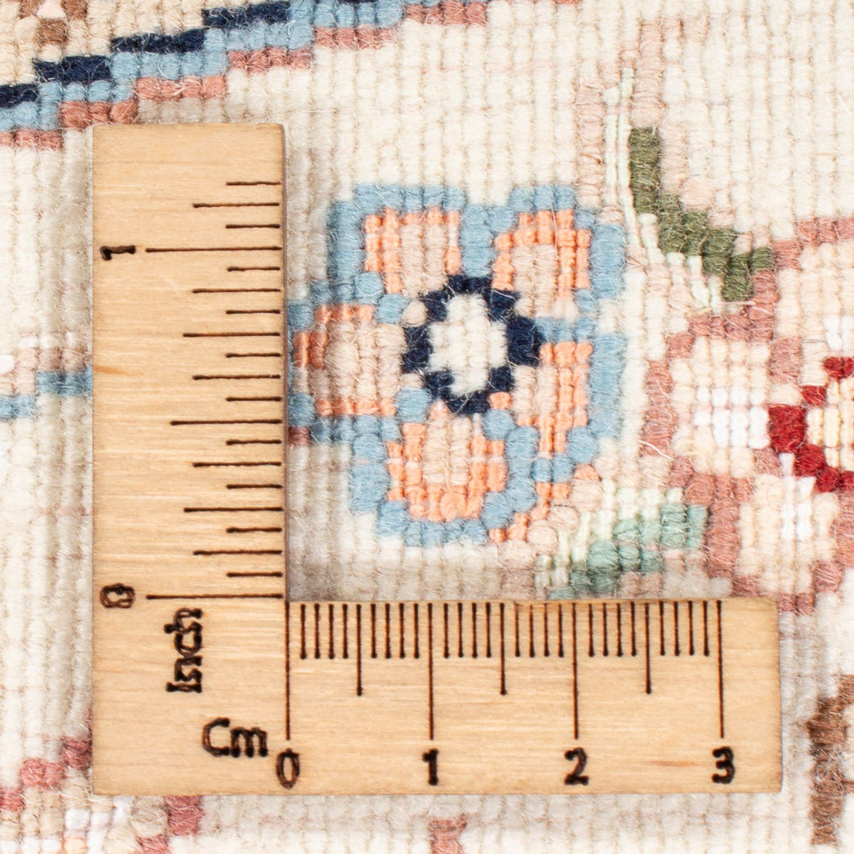 Perserteppich - Täbriz - Royal rund  - 200 x 200 cm - hellblau