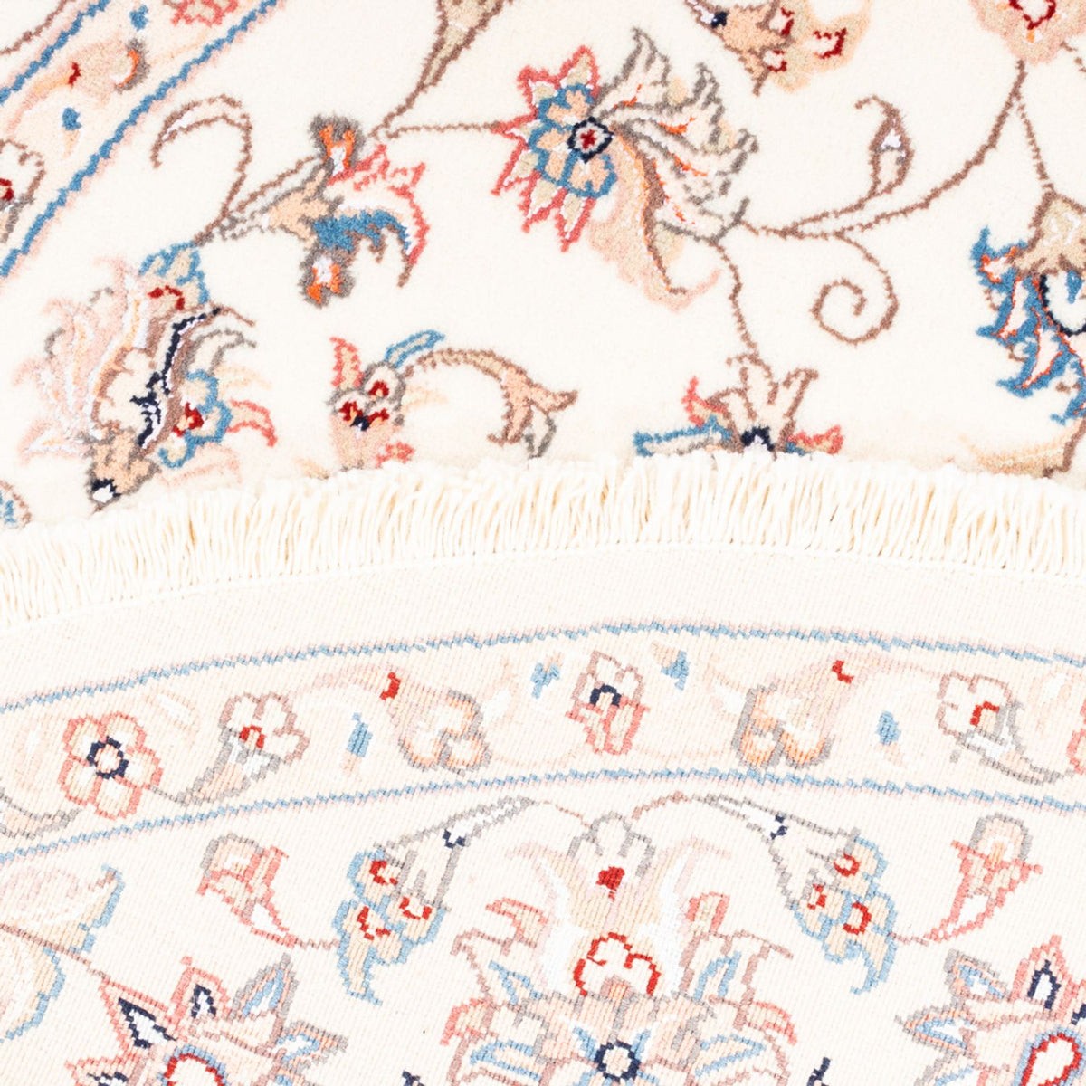 Perserteppich - Täbriz rund  - 152 x 146 cm - creme