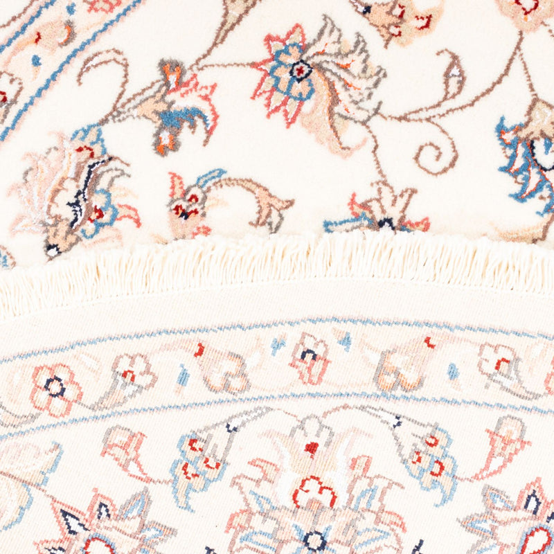 Perserteppich - Täbriz rund  - 152 x 146 cm - creme