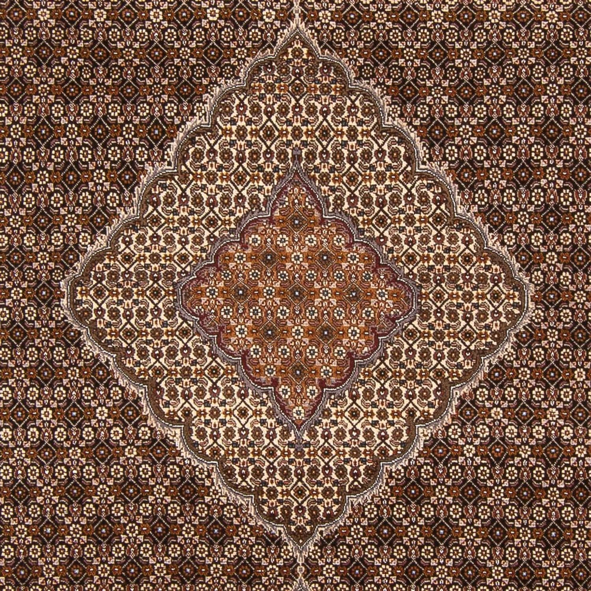 Perserteppich - Täbriz - Royal - 300 x 206 cm - dunkelblau