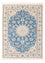Perserteppich - Nain - Premium - 116 x 81 cm - hellblau