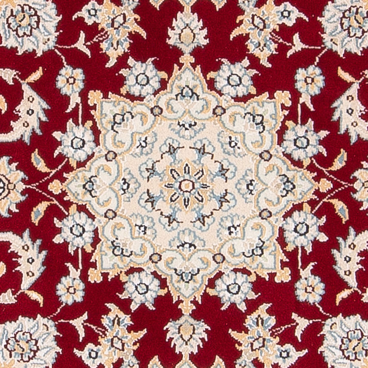 Perserteppich - Nain - Premium - 118 x 80 cm - rot