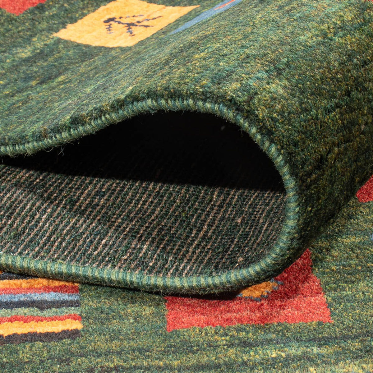 Gabbeh Teppich - Perser - 234 x 164 cm - mehrfarbig