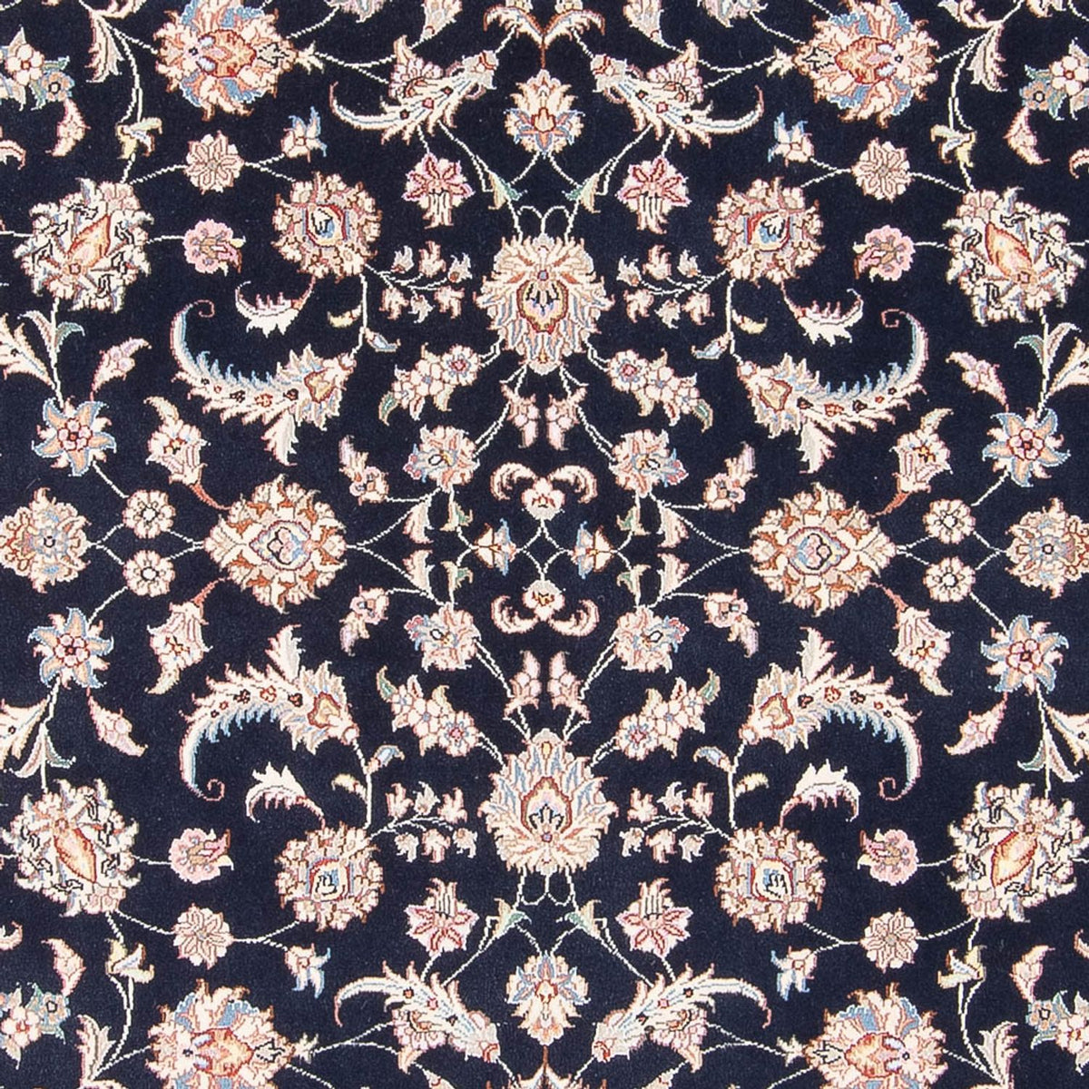 Perserteppich - Täbriz - Royal - 201 x 150 cm - dunkelblau