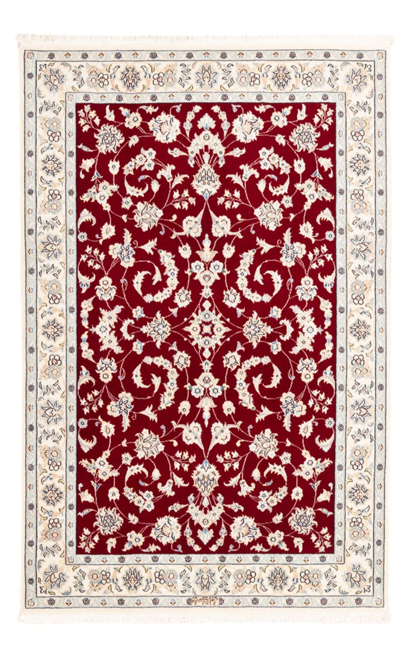Perserteppich - Nain - Premium - 163 x 108 cm - rot