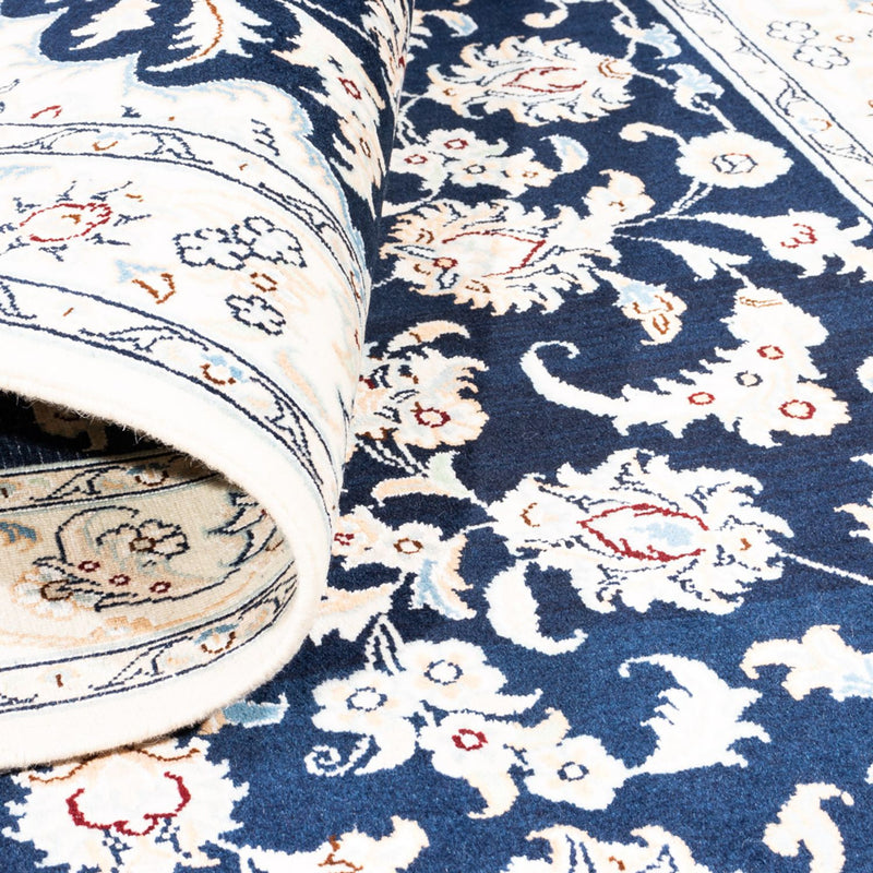 Perserteppich - Nain - Premium - 151 x 108 cm - blau