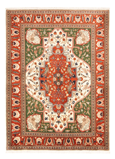 Ghom Teppich 172x230cm - Perserteppich - grün