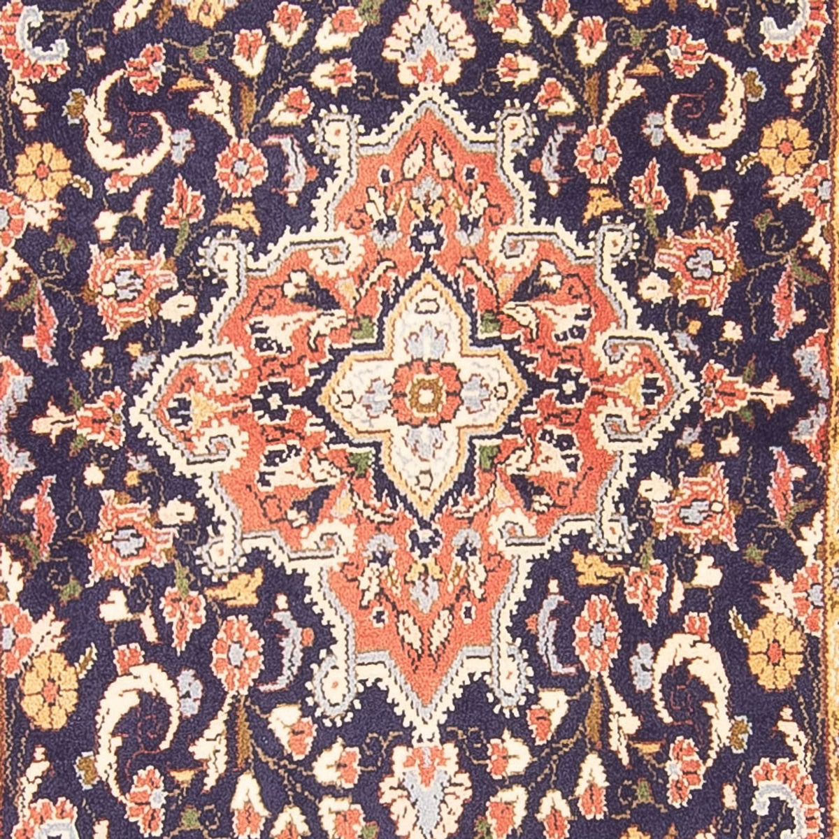 Läufer Perser - Nomadic - 336 x 102 cm - dunkelblau