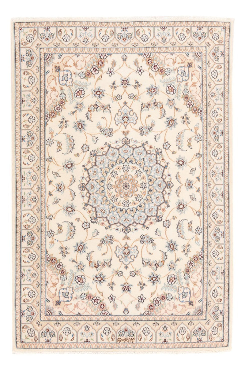 Perserteppich - Nain - Premium - 153 x 106 cm - creme