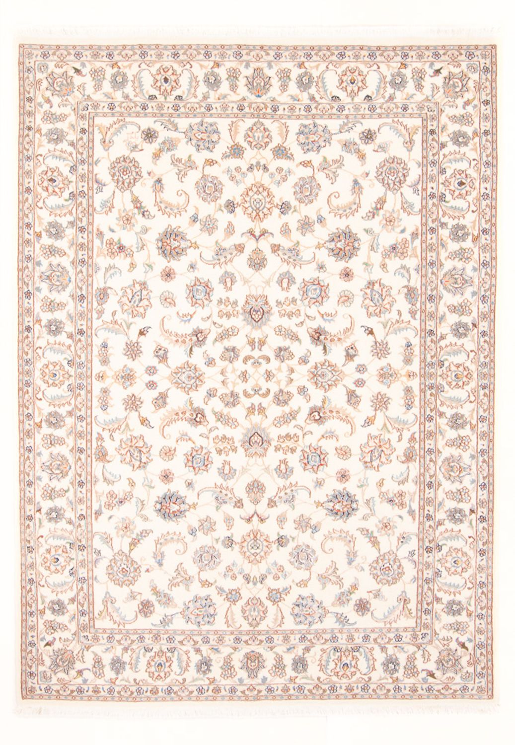 Perserteppich - Täbriz - Royal - 213 x 150 cm - creme