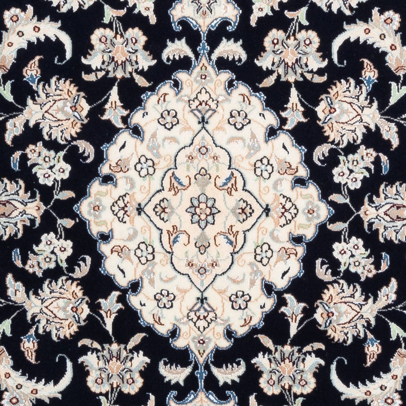 Perserteppich - Nain - Premium - 148 x 107 cm - dunkelblau