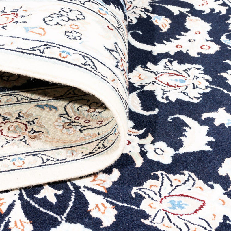 Perserteppich - Nain - Premium - 148 x 107 cm - dunkelblau