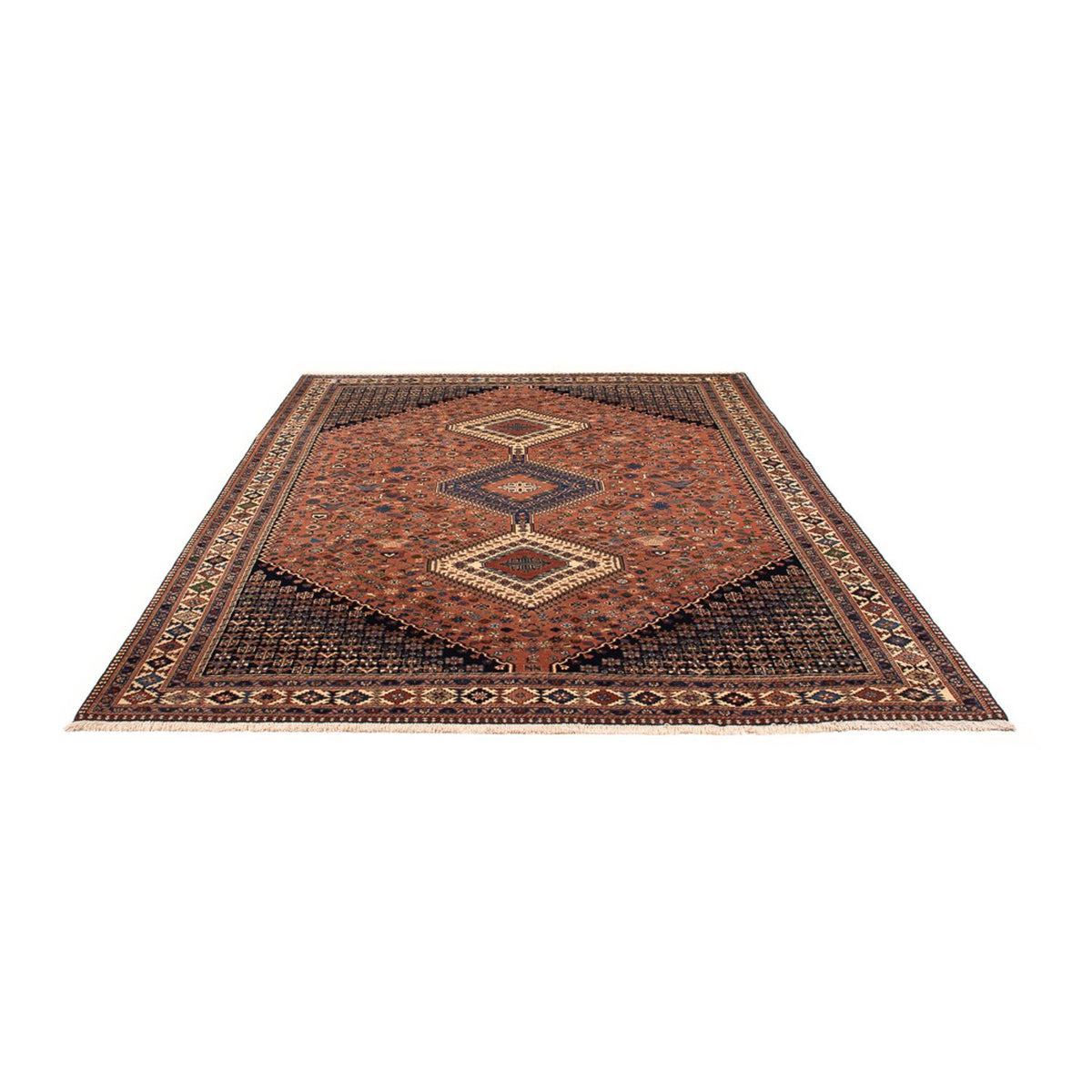 Perserteppich - Nomadic - 295 x 200 cm - rot