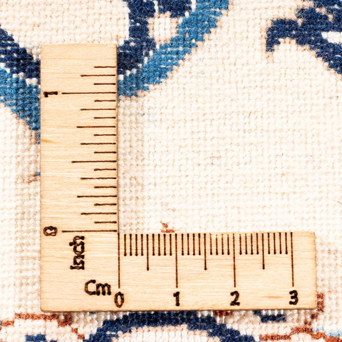 Perserteppich - Nain - Premium quadratisch  - 212 x 212 cm - dunkelblau