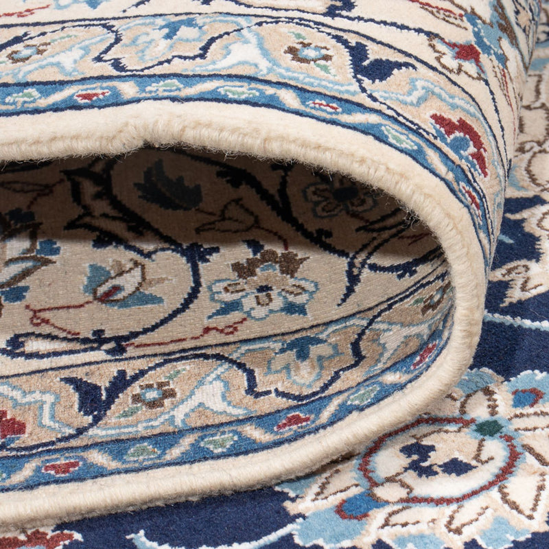 Perserteppich - Nain - 304 x 200 cm - dunkelblau