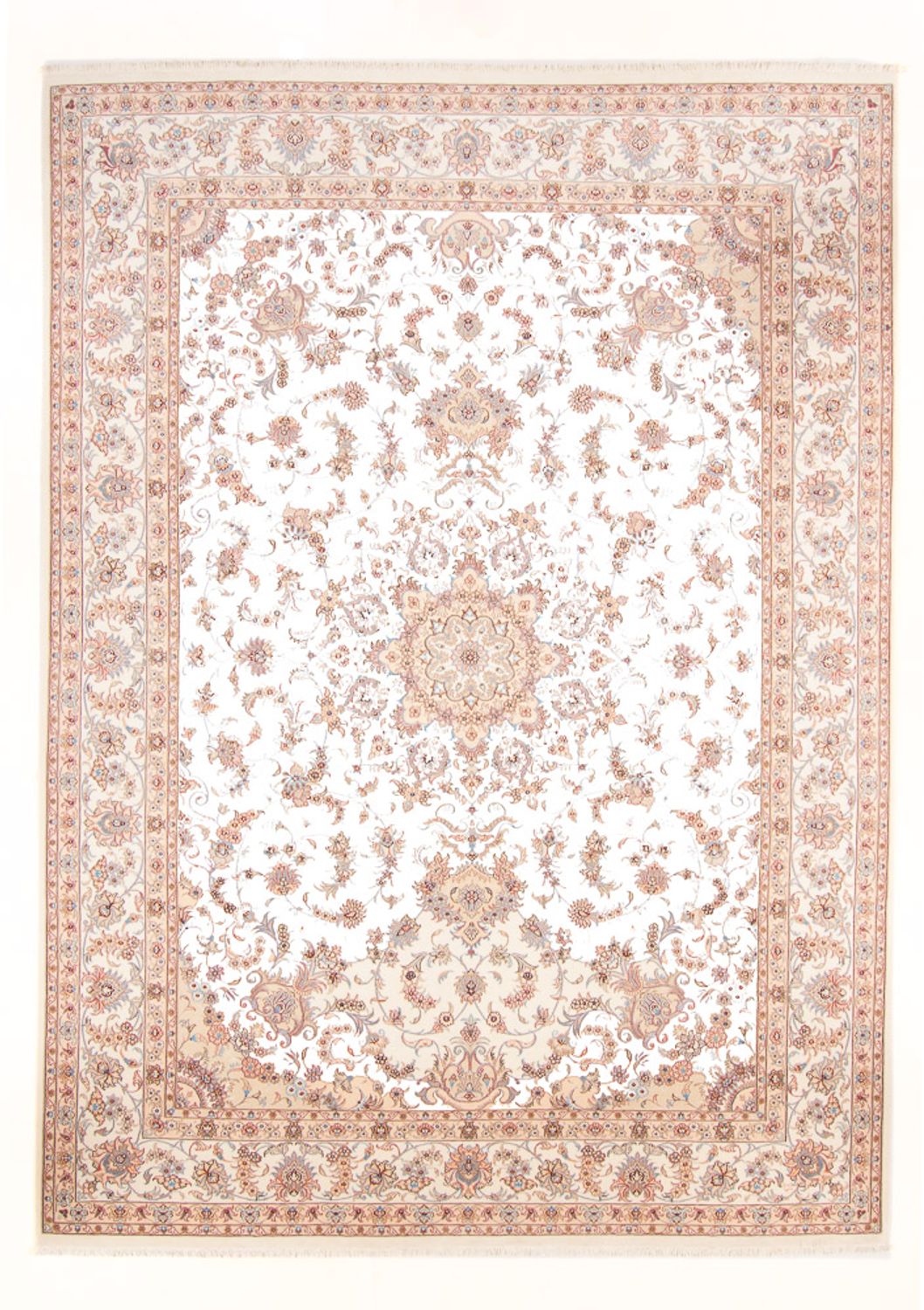 Perserteppich - Täbriz - Royal - 344 x 253 cm - creme