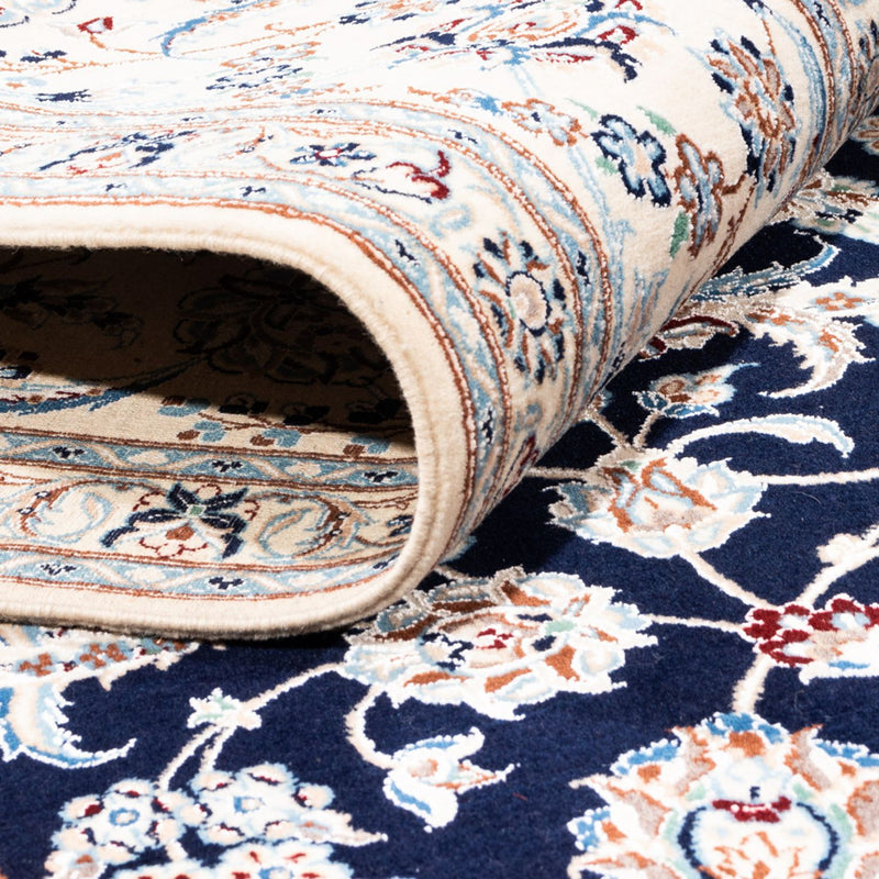 Perserteppich - Nain - Premium - 260 x 215 cm - dunkelblau