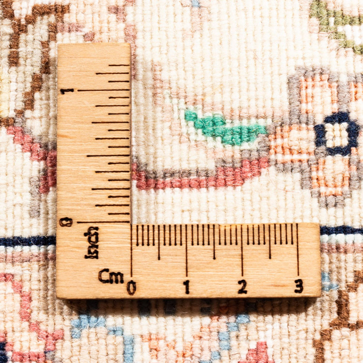 Perserteppich - Täbriz - 198 x 149 cm - creme