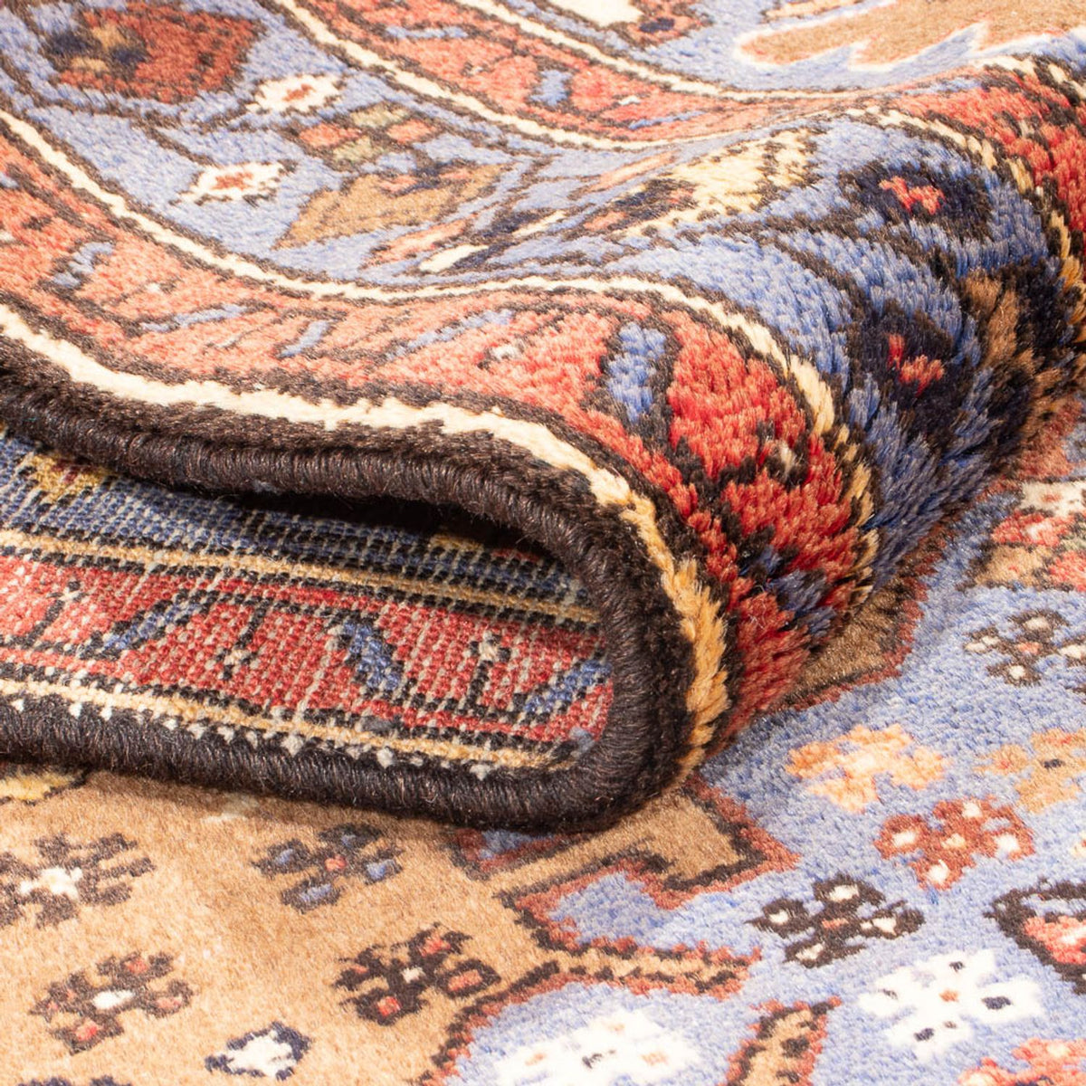 Läufer Perser - Nomadic - 407 x 100 cm - mehrfarbig