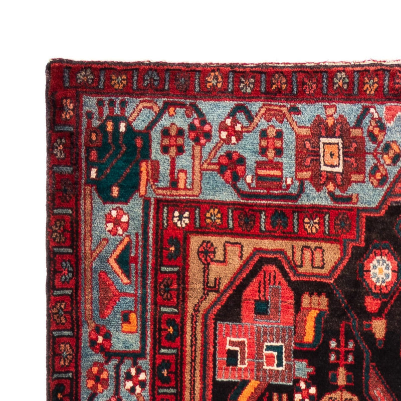 Läufer Perser - Nomadic - 343 x 154 cm - dunkelblau