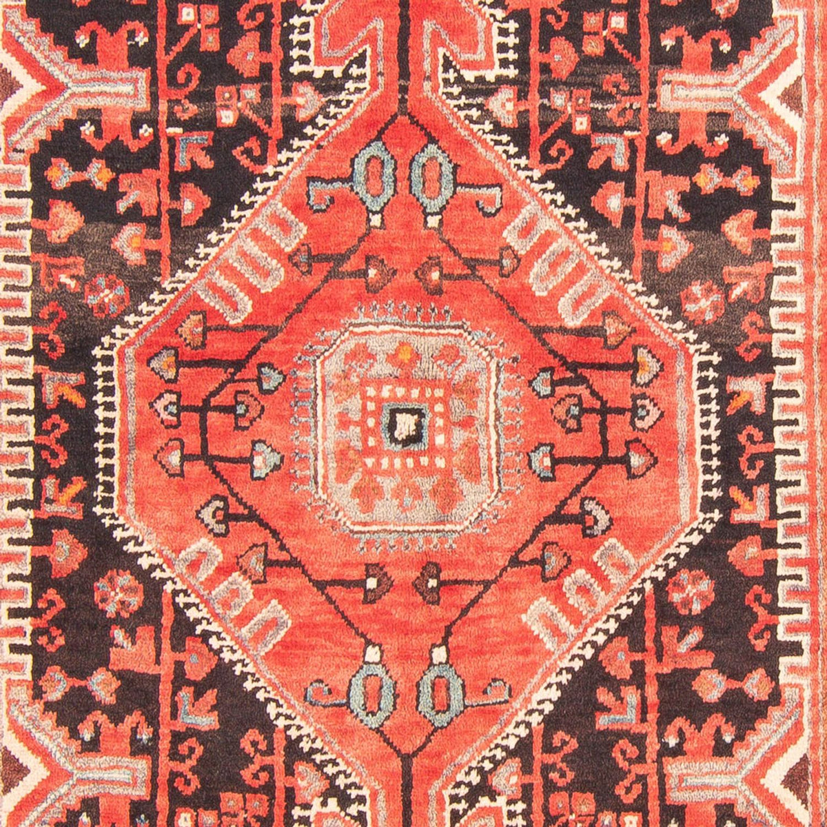 Perserteppich - Nomadic - 260 x 145 cm - dunkelblau