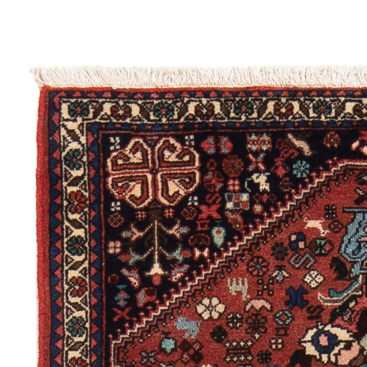 Perserteppich - Nomadic - 147 x 75 cm - rot