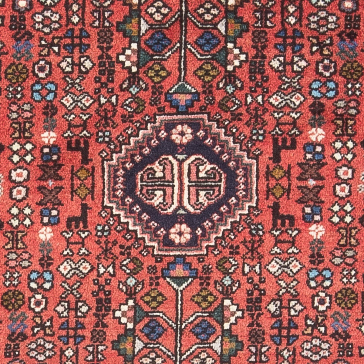Perserteppich - Nomadic - 145 x 67 cm - rot