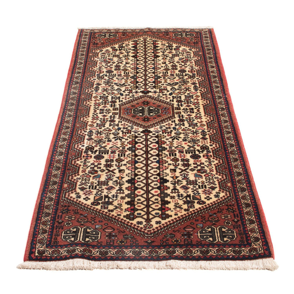 Läufer Perser - Nomadic - 162 x 68 cm - creme
