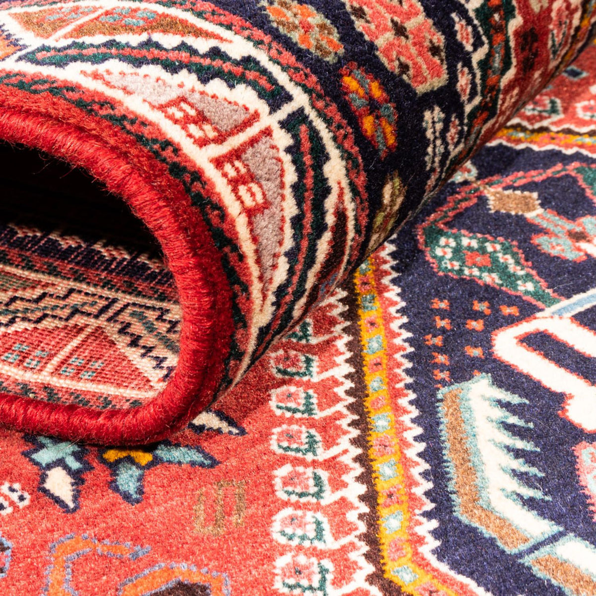 Läufer Perser - Nomadic - 200 x 84 cm - rost