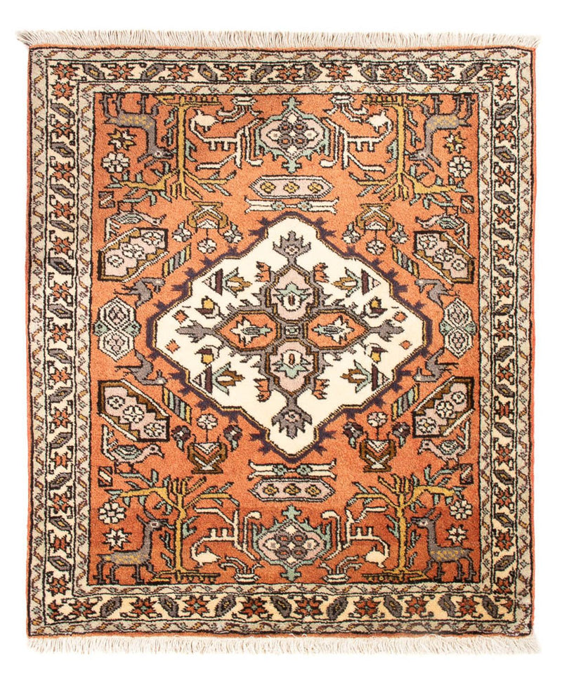 Perserteppich - Nomadic - 89 x 71 cm - orange