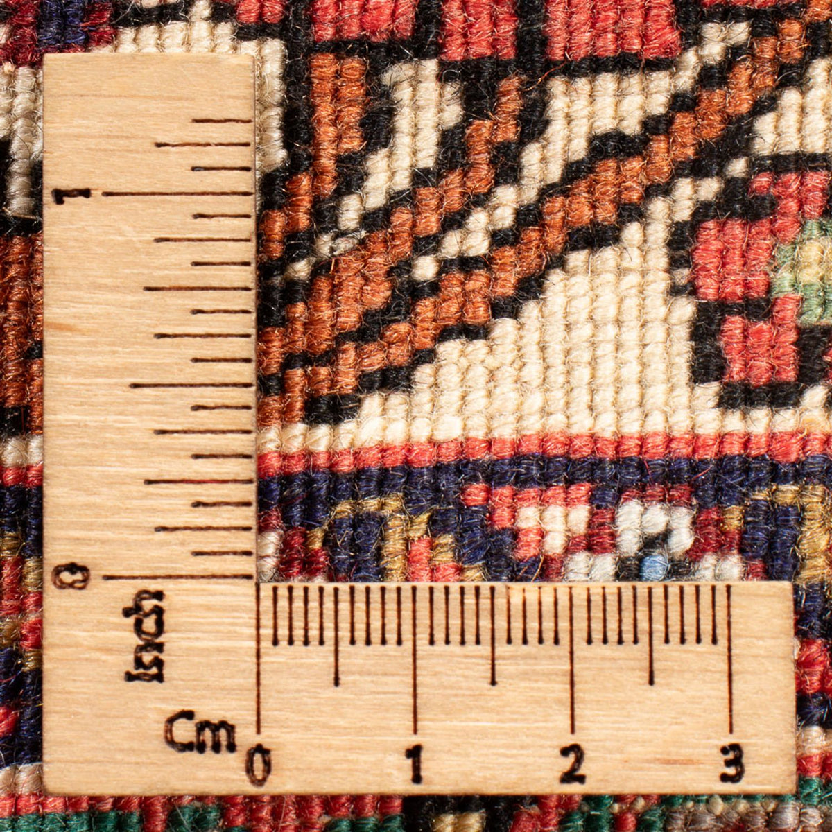 Perserteppich - Bidjar - Royal - 90 x 73 cm - creme