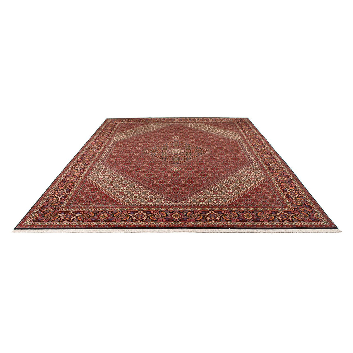 Perserteppich - Bidjar - Royal - 352 x 248 cm - dunkelrot