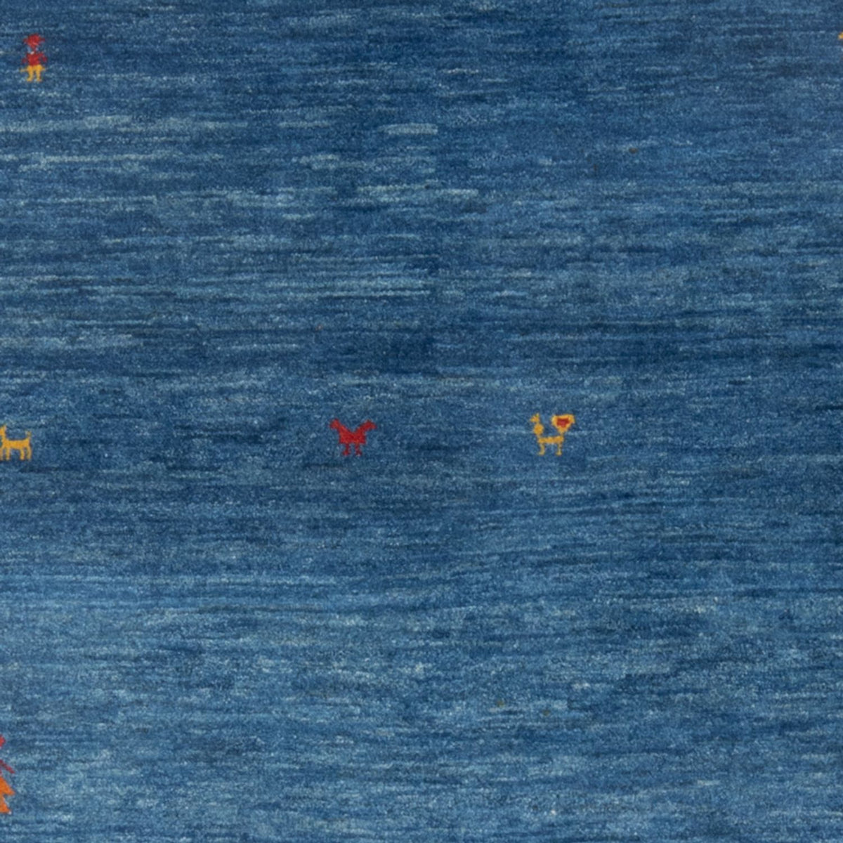 Gabbeh Teppich - Perser - 144 x 96 cm - seeblau