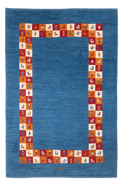 Gabbeh Persisch Teppich 122x176cm - Perserteppich Wollteppich