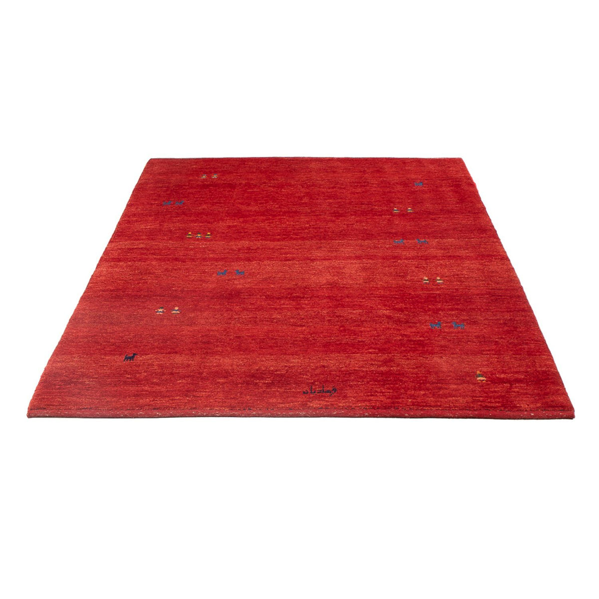 Gabbeh Teppich - Perser - 183 x 123 cm - rot