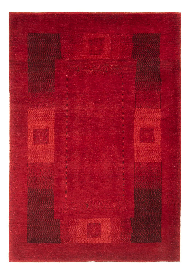Gabbeh Teppich - Perser - 180 x 127 cm - dunkelrot