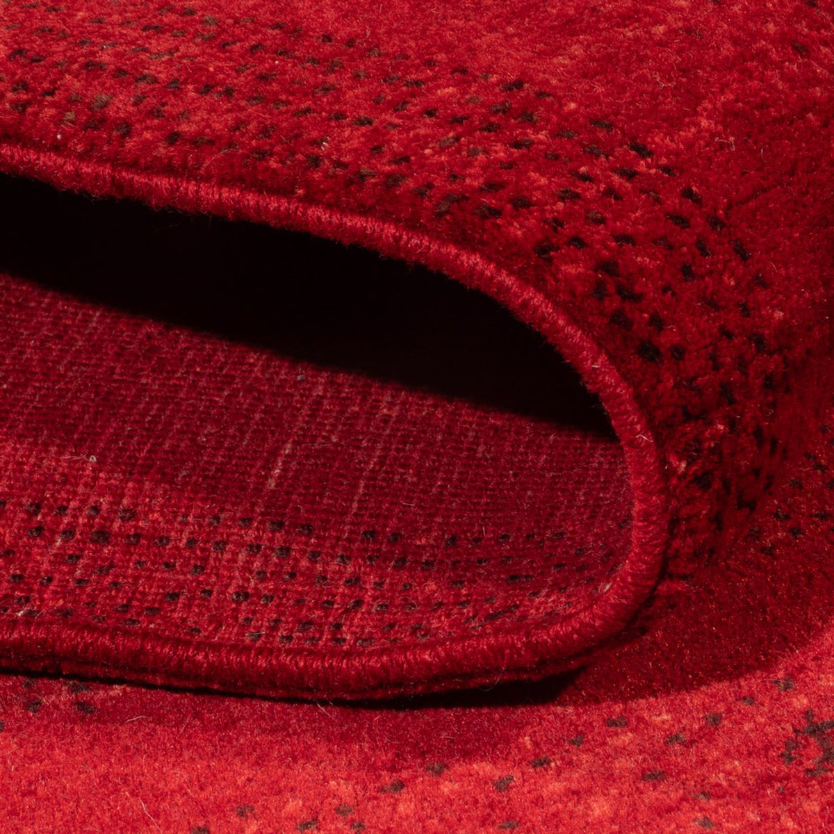 Gabbeh Teppich - Perser - 177 x 128 cm - dunkelrot