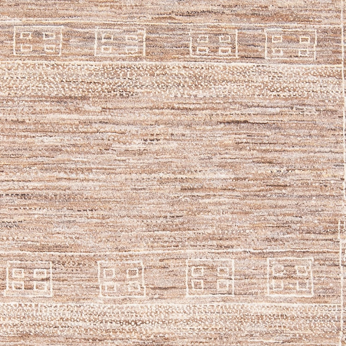 Gabbeh Teppich - Perser - 170 x 121 cm - dunkelbeige