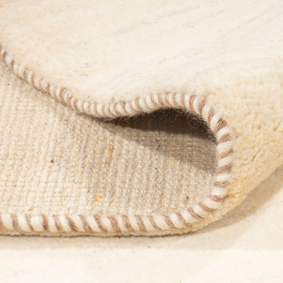 Gabbeh Teppich - Perser - 236 x 167 cm - hellbeige