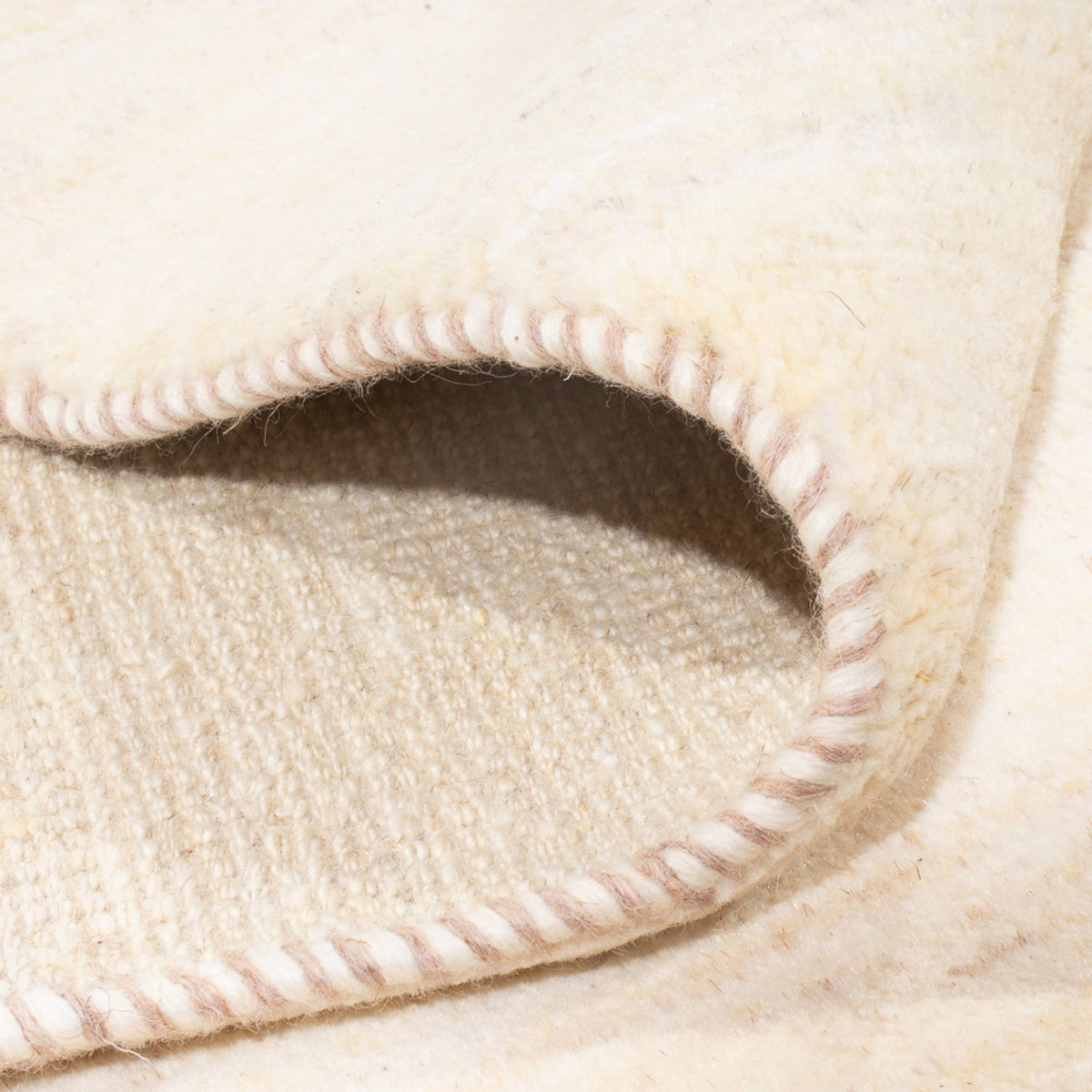 Gabbeh Teppich - Perser - 318 x 212 cm - weiß