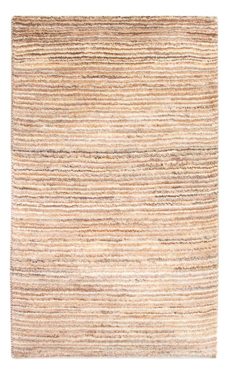 Gabbeh Teppich - Perser - 91 x 58 cm - hellbraun