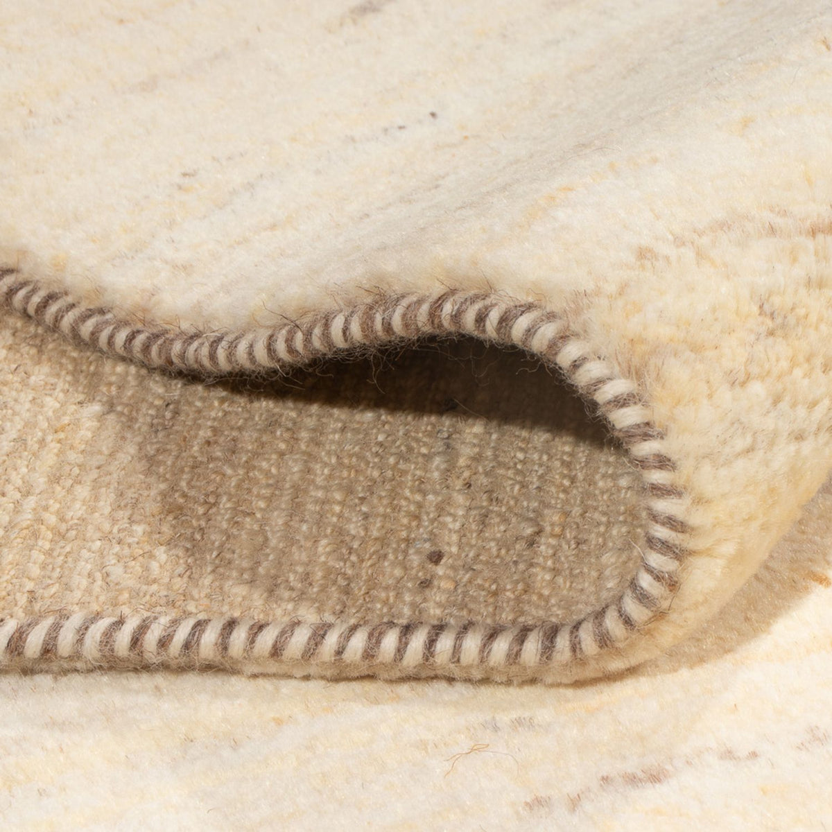 Gabbeh Teppich - Perser - 231 x 174 cm - hellbeige