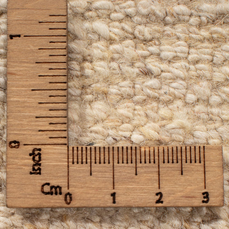 Gabbeh Teppich - Perser - 237 x 160 cm - naturweiß