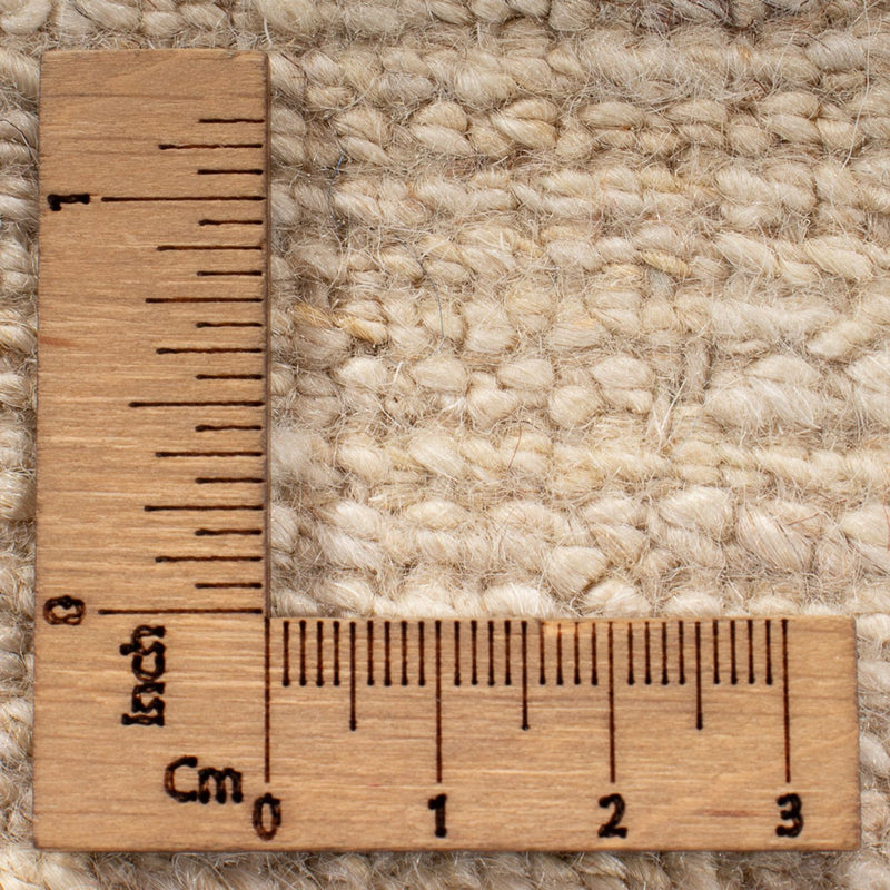 Gabbeh Teppich - Perser - 232 x 174 cm - naturweiß