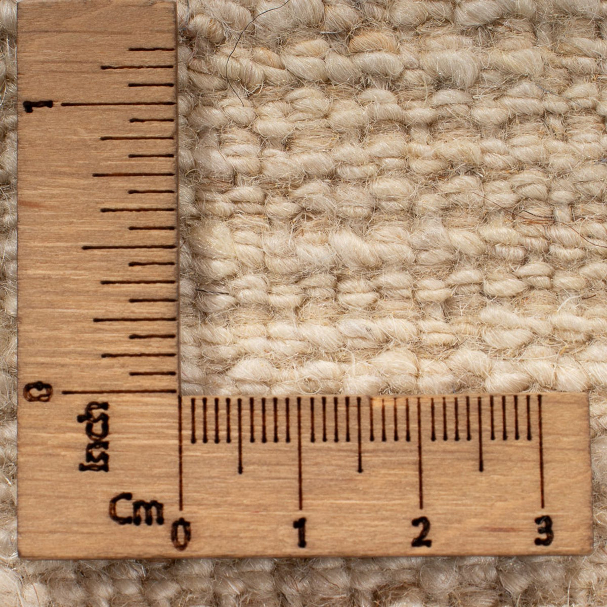 Gabbeh Teppich - Perser - 221 x 166 cm - naturweiß