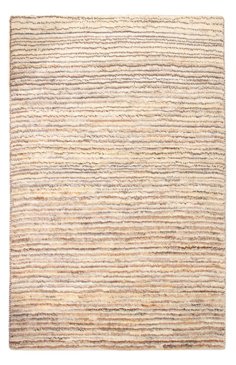 Gabbeh Teppich - Perser - 93 x 62 cm - hellbeige
