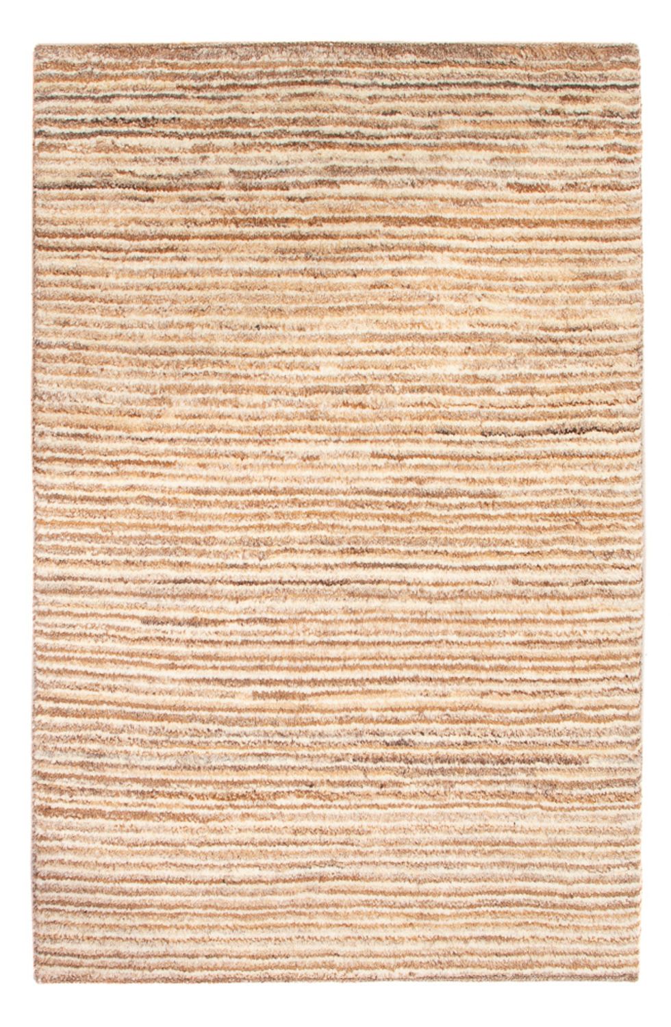 Gabbeh Teppich - Perser - 88 x 58 cm - hellbeige