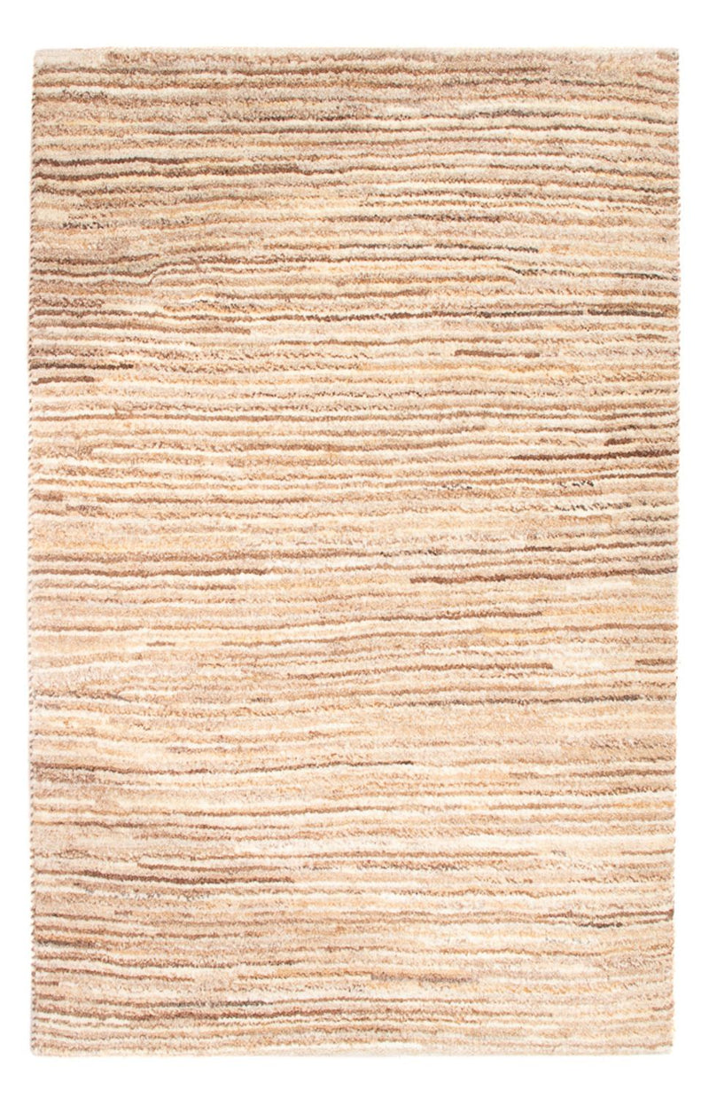 Gabbeh Teppich - Perser - 93 x 63 cm - hellbeige